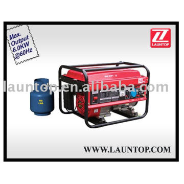 LPG generator / gasoline generator 6kw LPG6500